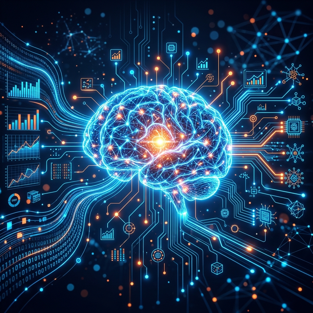 Custom Machine Learning (ML) Solutions illustration
