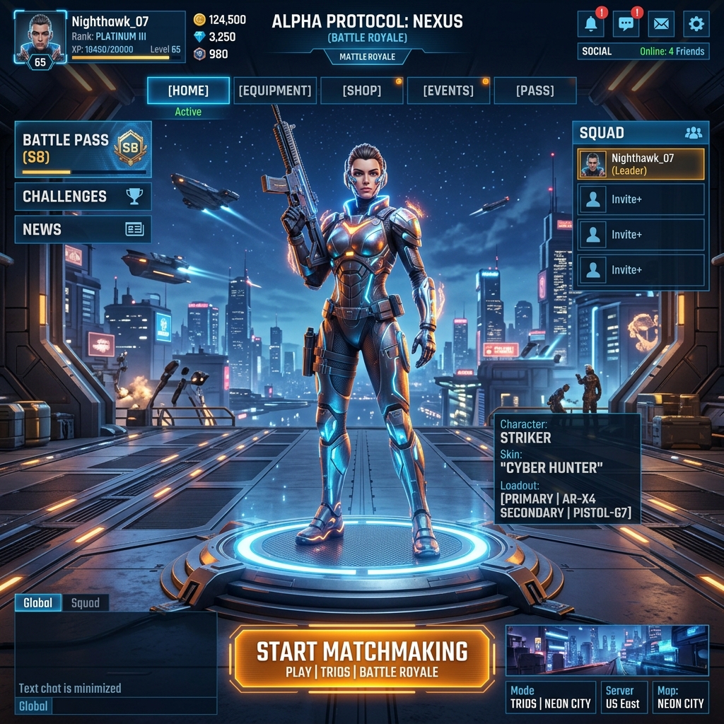 BattleArena Mobile Game